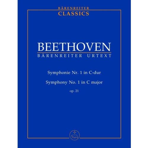 BEETHOVEN L.VON - SYMPHONIE N°1 IN C MAJOR OP.21 - STUDY SCORE