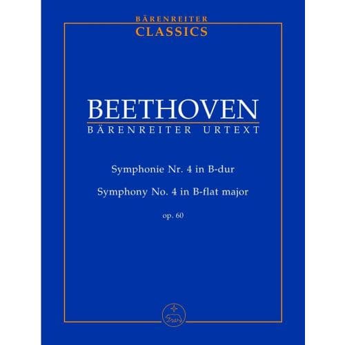  Beethoven L.von - Symphonie N4 En Mib Majeur Op.60 - Conducteur Poche