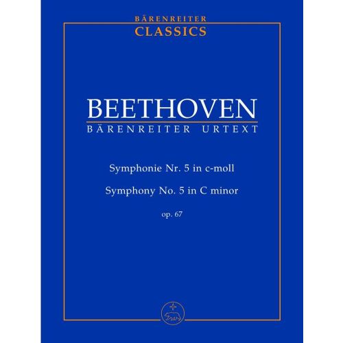 BEETHOVEN L.V. - SYMPHONIE NR. 5 C MINOR OP. 67 - STUDY SCORE