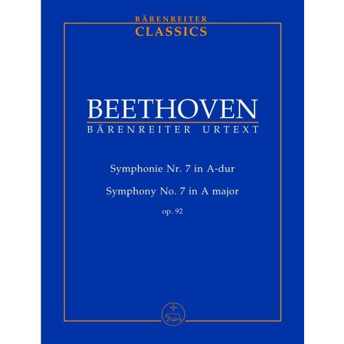  Beethoven L.von - Symphonie N°7 En La Majeur Op.92 - Conducteur Poche