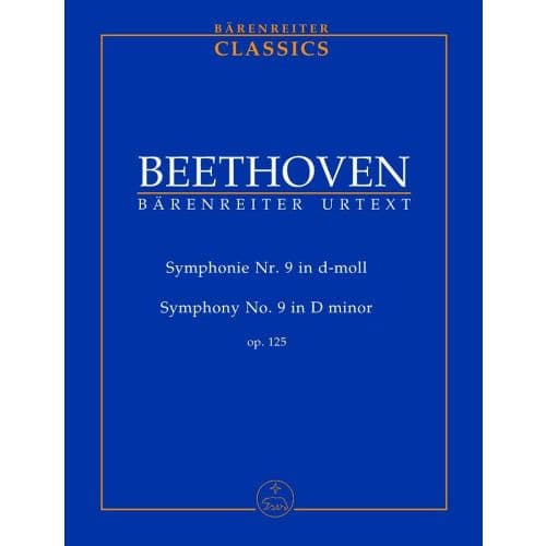  Beethoven L.v - Symphonie Nr. 9 In D-moll Op. 125 - Conducteur Poche