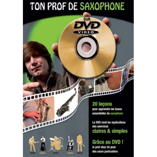 COUP DE POUCE ROUX J. / DOLETINA J.C. - TON PROF DE SAXOPHONE + DVD