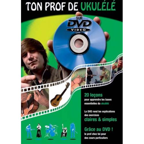 COUP DE POUCE ROUX J. - TON PROF UKULELE + DVD