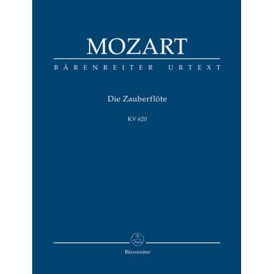 MOZART W.A. - LA FLUTE ENCHANTEE KV 620 - SCORE