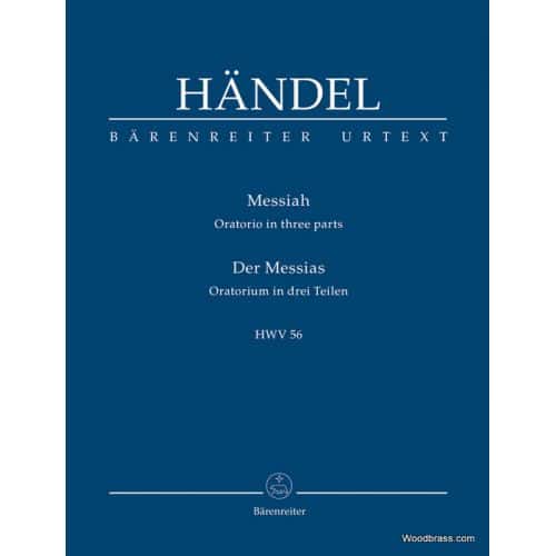 BARENREITER HANDEL G. F. - MESSIAH ( DER MESSIAS) HWV 56 - CONDUCTEUR DE POCHE