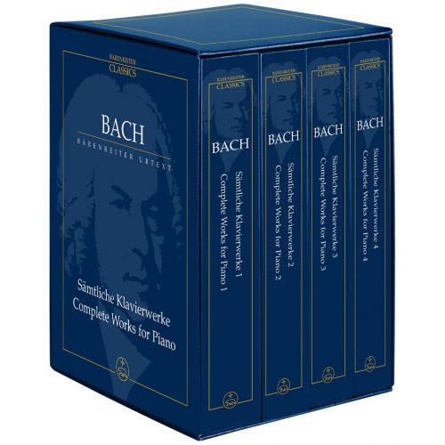 BARENREITER BACH J.S. - COMPLETE PIANO SOLO WORKS