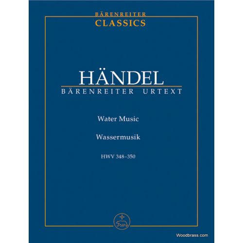 Haendel G.F. - Water Music HWV 348-350 - Score