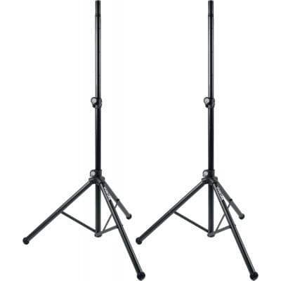 QUIKLOK S-173 PAIR OF SPEAKER STANDS WITH 35-38MM REVERSIBLE TUBE