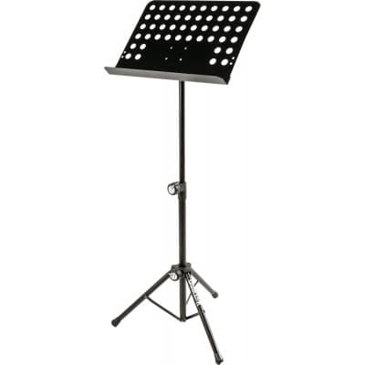 QUIKLOK MS330WB PUPITRE ORCHESTRE LEGER PERFORE + HOUSSE