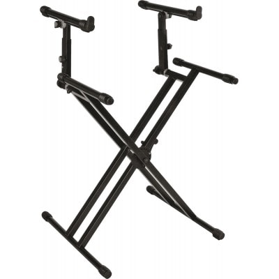 QL742 DOUBLE PRO KEYBOARD STAND X TWO LEVELS