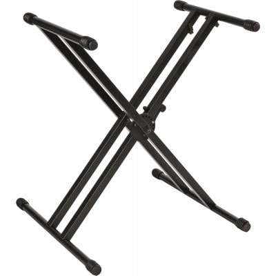  QL746 DOUBLE X KEYBOARD STAND - LARGE