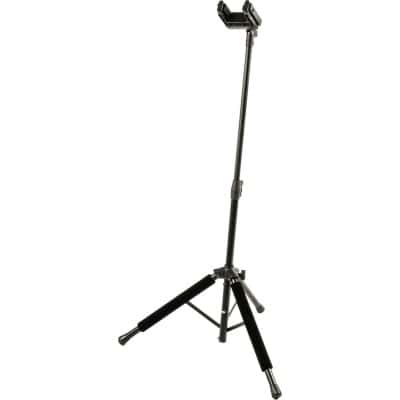 QUIKLOK  GS508 STAND GUITARE UNIVERSEL TTE PLIABLE  NOIR