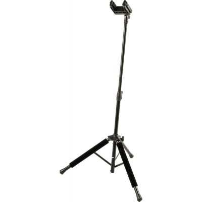 QUIKLOK GS508 UNIVERSAL GUITAR STAND WITH FOLDING HEAD BLACK