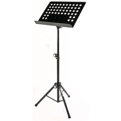  MS331WB LARGE PERFORATED MUSIC STAND + NYLON COVER
