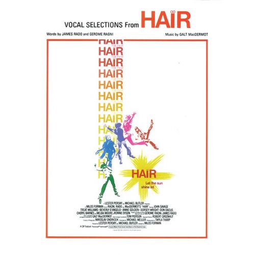 ALFRED PUBLISHING MACDERMOT, RADO AND RAGNI - HAIR (VOCAL SELECTIONS) - PVG
