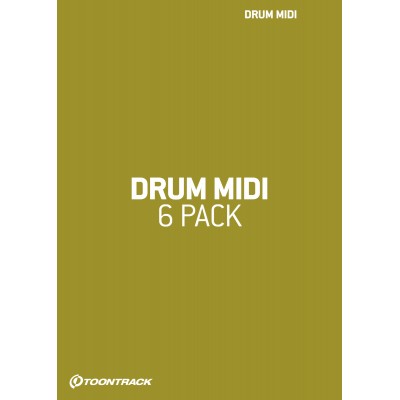 EZdrummer MIDI 6 Pack