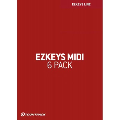 TOONTRACK EZkeys MIDI 6 Pack