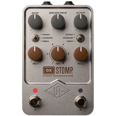 UNIVERSAL AUDIO UAFX OX Stomp Dynamic Speaker