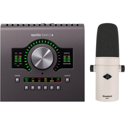 UNIVERSAL AUDIO APOLLO TWIN X DUO HE SD-1 BUNDLE