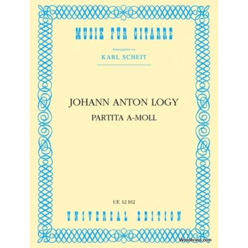  Logy Joh. Anton - Partita A-moll - Guitare