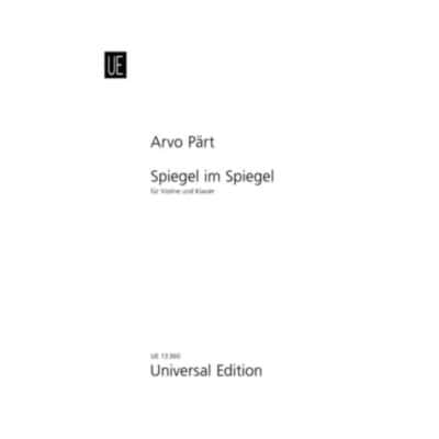 PAERT ARVO - SPIEGEL IM SPIEGEL - VIOLIN AND PIANO