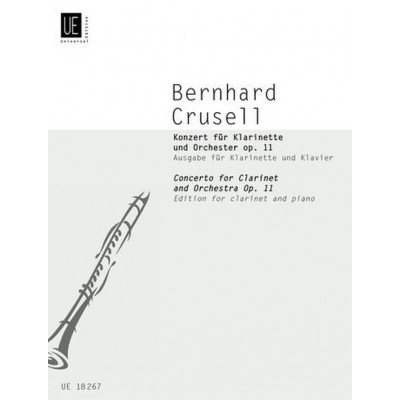 CRUSELL BERNHARD - CONCERTO OP.11 - CLARINETTE & PIANO