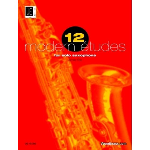 RAE J. - 12 MODERN ETUDES - SAXOPHONE 