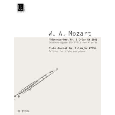 MOZART W.A. - FLUTE QUARTET N°3 C MAJOR KV 285b - FLUTE & PIANO