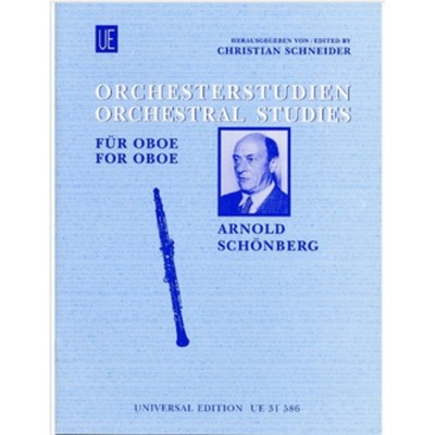 UNIVERSAL EDITION Schonberg A. - Orchestral Studies - Hautbois