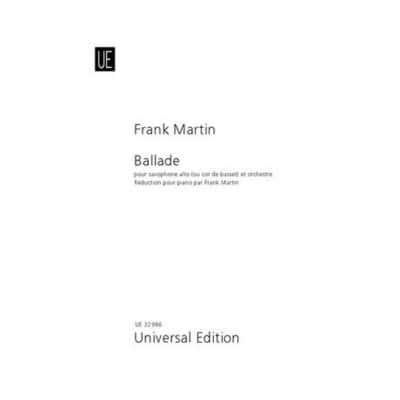 MARTIN FRANCK - BALLADE - SAXOPHONE ALTO