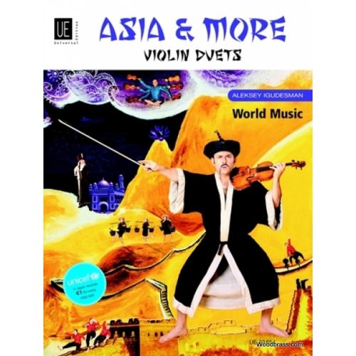 UNIVERSAL EDITION IGUDESMAN ALEKSEY - ASIA & MORE DUETS - 2 VIOLONS