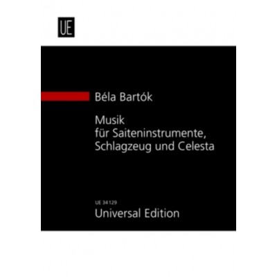 BARTOK B. - MUSIC FOR STRING INSTRUMENTS, PERCUSSION AND CELESTA - CONDUCTEUR