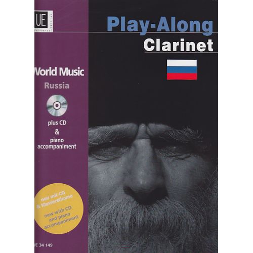 UNIVERSAL EDITION PLAY-ALONG CLARINET - RUSSIA + CD