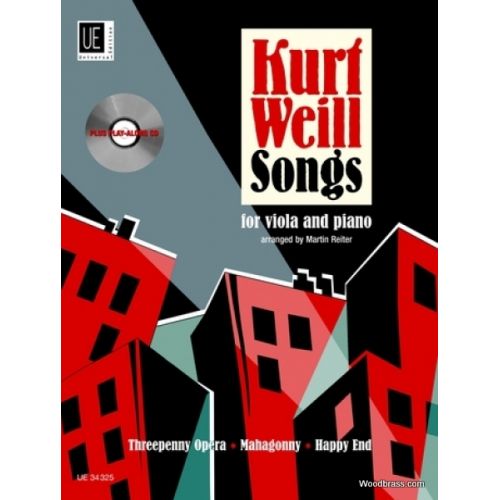  Weill Kurt - Songs + Cd - Alto and Piano