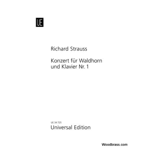 UNIVERSAL EDITION Strauss R. - Horn Concerto N°1 In E-flat Major Op. 11