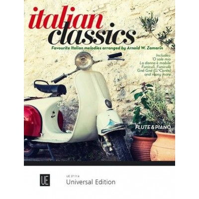 UNIVERSAL EDITION ITALIAN CLASSICS - FLUTE & PIANO