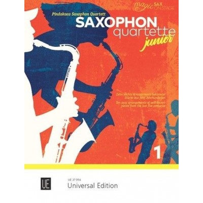 UNIVERSAL EDITION SAXOPHONE QUARTETTE JUNIOR VOL.1 (AATB/AATT)