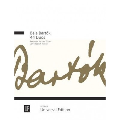 Bartok Bela - 44 Duos - 2 Flutes