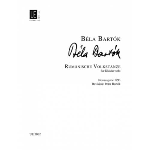 BARTOK B. - RUMANIAN FOLK DANCES - PIANO