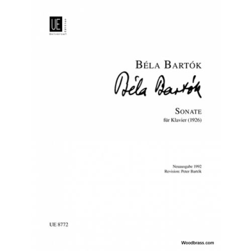 BARTOK BELA - SONATE POUR PIANO