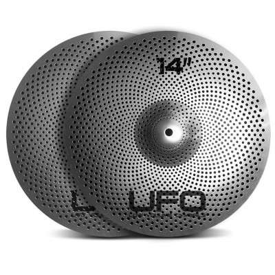 UFO CYMBALS LOW VOLUME 14 HI HAT - SILENT CYMBAL