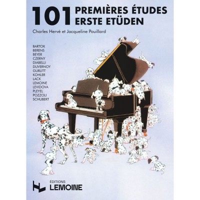 HERVE C. / POUILLARD J. - PREMIERES ETUDES (101) - PIANO