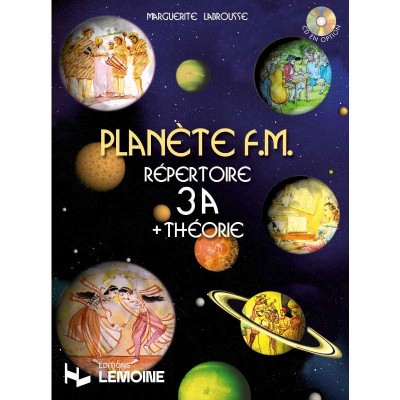 LABROUSSE MARGUERITE - PLANETE F.M. VOL.3A - REPERTOIRE ET THEORIE