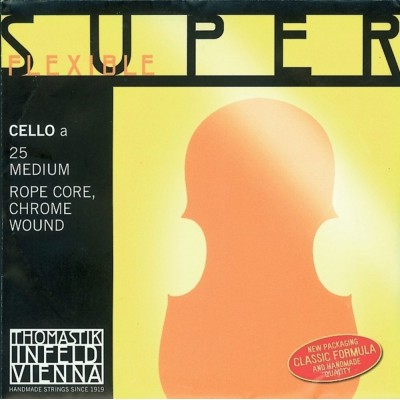 STRINGS CELLOS SUPERFLEXIBLE STRING CORE MEDIUM 25