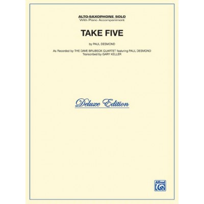 ALFRED PUBLISHING Brubeck Dave - Take Five - Saxophone And Piano