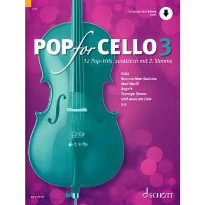  Pop For Cello Vol.3 + Cd 