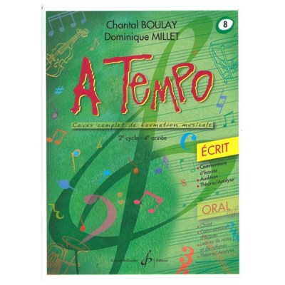 BOULAY CH. - A TEMPO VOL. 8 SERIE ECRIT 