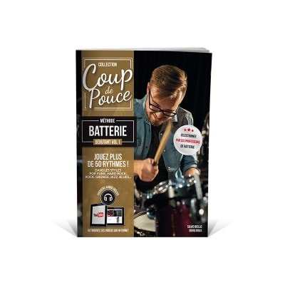 ROUX & BIELLO - COUP DE POUCE DEBUTANT BATTERIE VOL.1 + DVD 