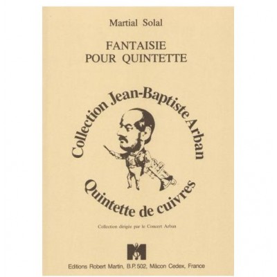 SOLAL - FANTAISIE POUR QUINTETTE