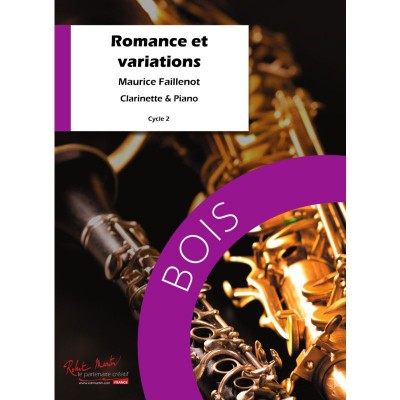 ROBERT MARTIN FAILLENOT M. - ROMANCE ET VARIATIONS
